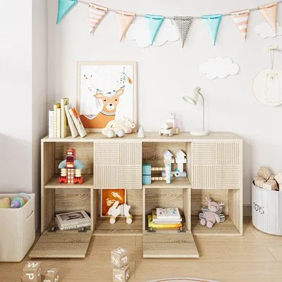 Obrázek produktu pro Modulární regál 125 x 30 x 60 cm, volně stojící