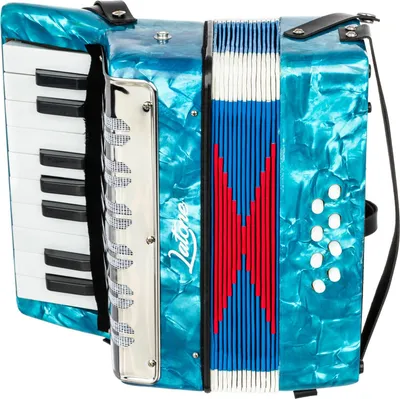 Zdjęcie produktu dla Latone AccordiStar Akordeon klawiszowy Blue