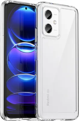 Image de Etui pour Xiaomi Poco X5/Redmi Note 12 5G transparent, antichoc Etui de protection en silicone TPU Transparent