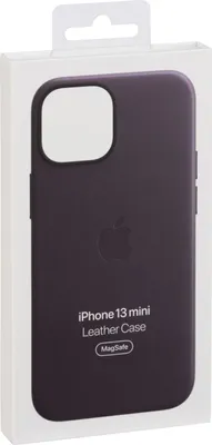 Produktbild von Apple iPhone 13 mini Leather MagSafe Dark Cherry