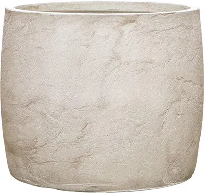 Produktbild von Baq Pflanzkübel Creme-Beige D 50 cm H 40 cm Öffnung 43 cm
