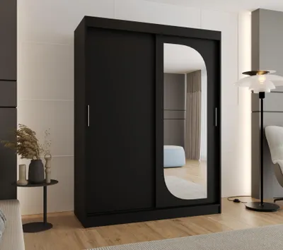 Obrázek produktu pro Šatní skříň 150 cm CEYDA - černá