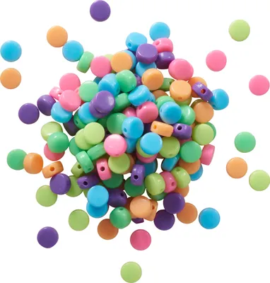 Produktbild von Perlen-Set, rund, 165 Stück, Multicolor