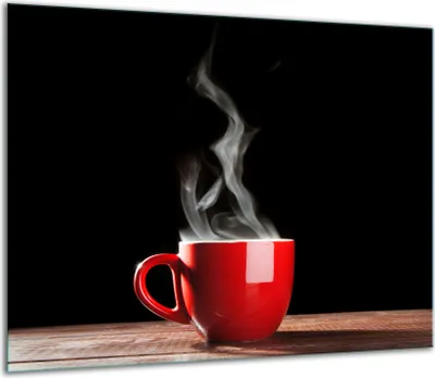 Produktbild von Herdabdeckplatten Glaskeramikkochfeld-Abdeckung Spritzschutz Glas 60x52cm Kaffee