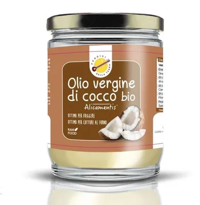 Immagine prodotto di Olio Vergine Di Cocco500 Ml Alicamentis