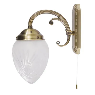 Produktbild von Rabalux 8631 Wandleuchte Annabella, E14, bronze-silber-weiß, Klassisch