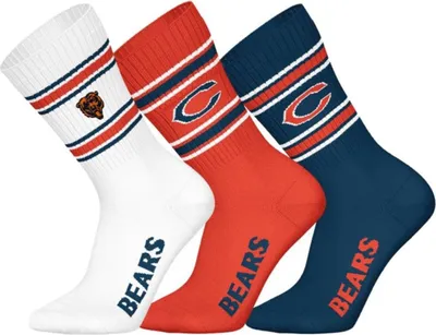 Produktbild von NFL Uni Crew Socken - Chicago Bears 3er Pack - 39-43