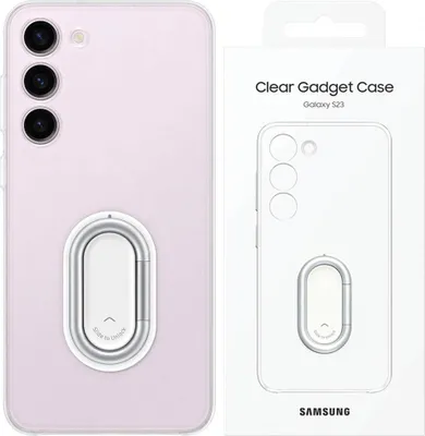 Image de Etui Samsung Ef-Xs916Ct S23+ S916Transparent Clear Gadget Case