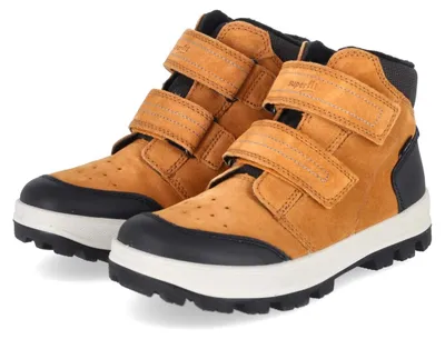 Imagen del producto de Botas Superfit Burschen, modelo TEDD, de color marrón, fabricadas en cuero y textil. Talla: 31
