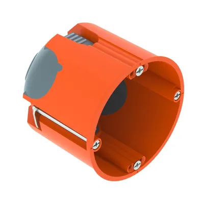 Immagine prodotto di OBO Bettermann 2003808 Scatola di derivazione per apparecchi da parete antivento (Ø x P) 68 mm x 61 mm 25 pz