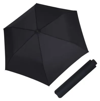Obrázek produktu pro Doppler Zero large uni simply black  - dámský/dětský skládací deštník