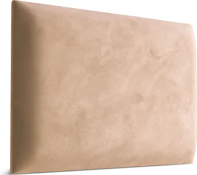 Obrázek produktu pro Muralo Polster panel WANDPOLSTER Wandkissen Bettkopfteil Nástěnný panel Magic Velvet Beige 2284 60cm x 40cm