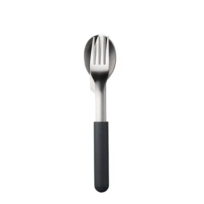 Image de besteckset  bloom 3-teilig - schwarz