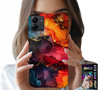 Immagine prodotto di Custodia per Xiaomi Redmi 13C 4G - Motivi in pietra, custodia + vetro