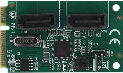Immagine prodotto di Convertitore DELOCK da Mini PCIe a 2 x SATA con RAID