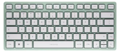 Produktbild von CHERRY KW 7100 MINI BT, Kabellos, Bluetooth, Scherenschalter, QWERTY, Mintfarbe