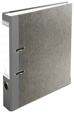 Produktbild von Exacompta 53509E Recycling-Ordner Wolkenmarmor. 5 cm schmal DIN A4 grauer Rücken