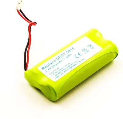 Produktbild von Akku für AUDIOLINE DECT 5015 DETEWEFON 2000 ersetzt BT-800
