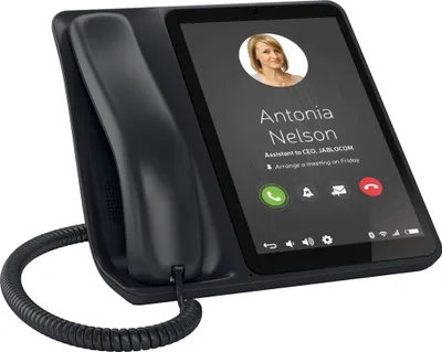 Produktbild von Jablocom Raven GDP-08 Telefon, Android, Farbdisplay, Rufnummernanzeige, Integrierte Kamera, Freisprechfunktion, Video-Telefonie, Bluetooth, Ethernet