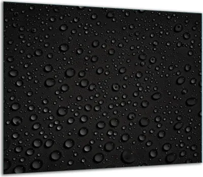 Produktbild von Herdabdeckplatten Glaskeramikkochfeld-Abdeckung Spritzschutz Glas 60x52cm Schwarz