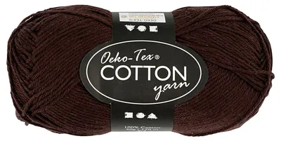 Obrázek produktu pro Creativ Company 431300, Kreativní tvoření, Černá, Bavlna, 170 m, 50 g