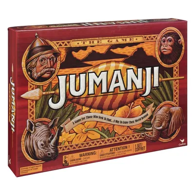 Produktbild von Spin Master Jumanji Wooden Board Game Puppe Braun  Braun One Size