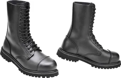 Produktbild von Brandit Vegantom 14 Eyelet Stiefel Schwarz EU 44 Herren,Damen Schwarz EU 44