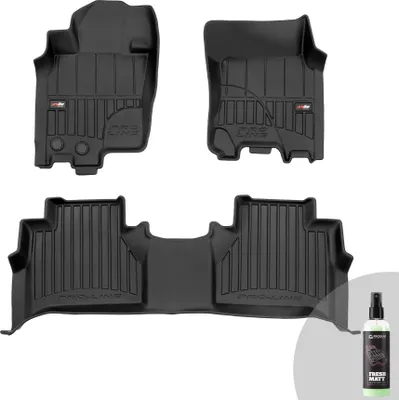 Produktbild von FROGUM ProLine 3D Gummimatten Exklusiven Auto Fußmatten Autofussmatten für Nissan Navara IV 2014-2022