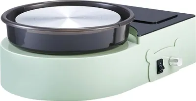 Obrázek produktu pro Mini hrnčířský kruh Elektrický hrnčířský kruh pro děti i dospělé 158 mm zelený