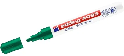 Produktbild von Edding 4095, 10 Stück(e), Grün, 3 Jahr(e), Block, Grün, Weiß, Kunststoff