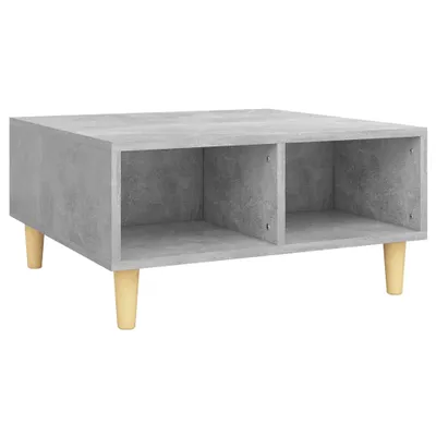 Produktbild von Couchtisch Betongrau 60x60x30 cm Holzwerkstoff