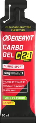 Image de Enervit Carbo Gel C2:1, citron vert, 60 ml