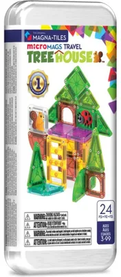 Immagine prodotto di MAGNA-TILES Set di magneti MicroMags Cestoven-Set Stromov House, 24 pezzi