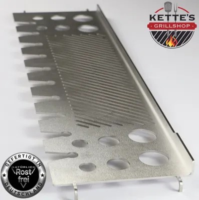 Produktbild von Edelstahl Multifunktions Warmhalterost kompatibel mit Landmann Trition Maxx 4.1