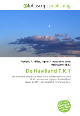 Produktbild von De Havilland T.K.1