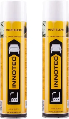 Produktbild von 2 Stück Innotec Multi Clean - Universal Schaumreiniger 600 ml Lederreinigung Polsterreinigung Autositzreinigung Innenraumpflege - Aktivschaum
