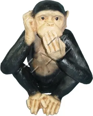 Produktbild von Design Affe Figur Statue Skulptur Figuren Skulpturen Garten Dekoration Deko Neu