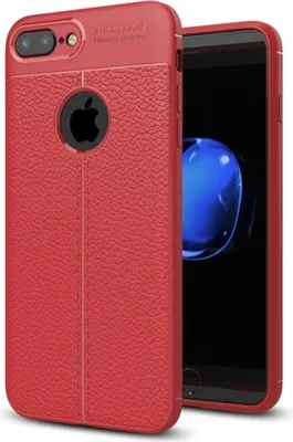 Imagen del producto de Funda protectora para Apple iPhone 7 Plus, color rojo