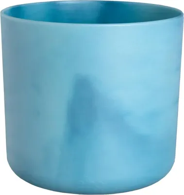 Produktbild von elho® Ocean Übertopf Atlantikblau Ø 14 cm aus Kunststoffen aus dem Meer