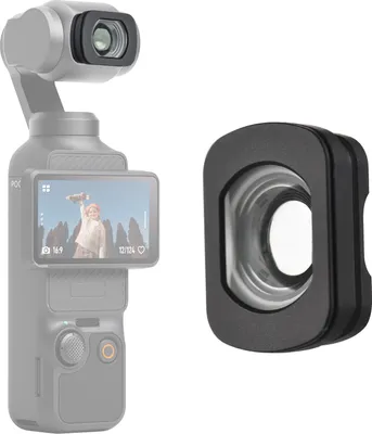 Produktbild von 112 ¡ã Weitwinkelobjektiv 0,72-fache Vergroesserung Magnetische Montagekamera Externes Objektiv Ersatz fuer DJI OSMO Pocket 3 Zubehoer