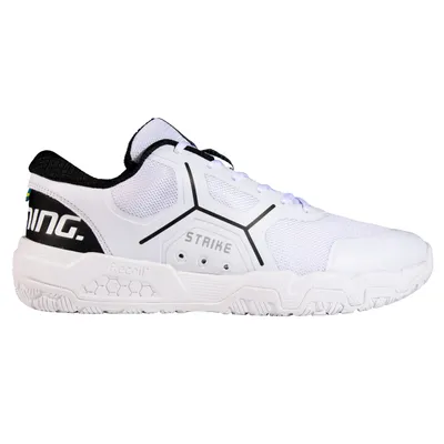 Produktbild von Salming Recoil Strike Indoor Handballschuhe Hallenschuhe weiß/schwarz 1232071-0701, Schuhgröße:42 2/3 EU
