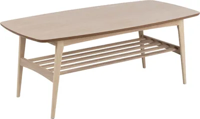 Zdjęcie produktu dla Woodstock stolik kawowy 1 półka biała.