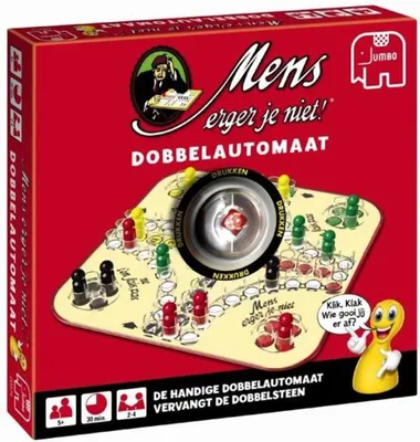Image de Jumbo Jumbo - Man Don't Worry ! Machine à dés - Jeu de société
