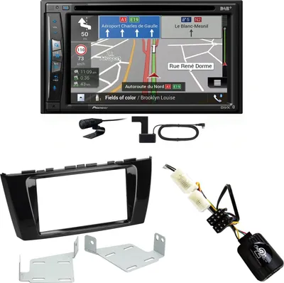 Produktbild von Pioneer AVIC-Z730DAB USB Navigation MP3 Einbauset für Mitsubishi Space Star
