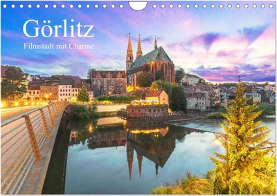 Produktbild von Görlitz - Fimstadt mit Charme (Wandkalender 2025 DIN A4 quer), CALVENDO Monatskalender