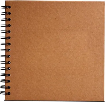 Produktbild von Album mit Spiralbindung 30x30cm 30 Blätter 180g Eco Brown Happy Color