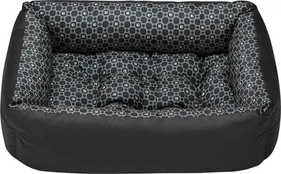 Produktbild von Hundebett Hundekorb Hundesofa Tierbett für Kleine, Mittlere und Grosse Hunde - Waschbar - Größe M - Louis Black