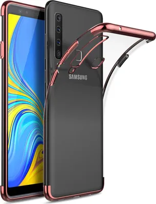 Produktbild von Conie Silikon Schutzhülle für Samsung Galaxy A9 2018 Tasche Case Cover Bumper Hülle Rand in Rosegold