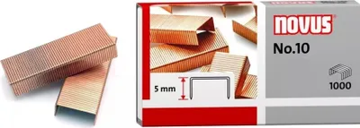 Produktbild von Zszywki miedziowane nr 10 do zszywaczy biurowych 1000 sztuk