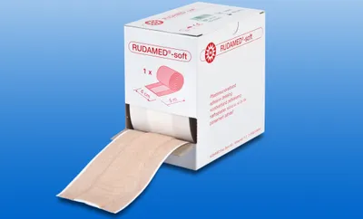 Produktbild von NOBA Rudamed® soft Wundschnellverband 5 m x 4 cm